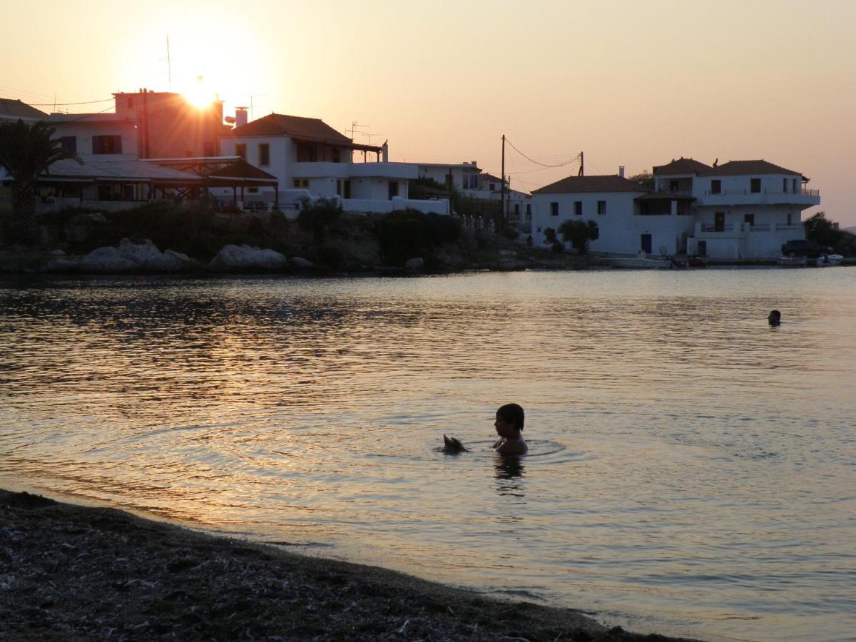 Sunset Holiday House Archangelos  Eksteriør billede